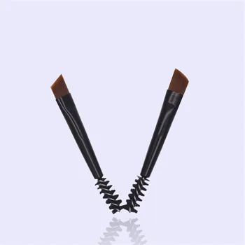 

KESMALL 20Pcs Fashion High Quality Makeup Brush Portable Double Heads Eyeshadow Eyelash Brushes Multifunction Beauty Tool XN267M