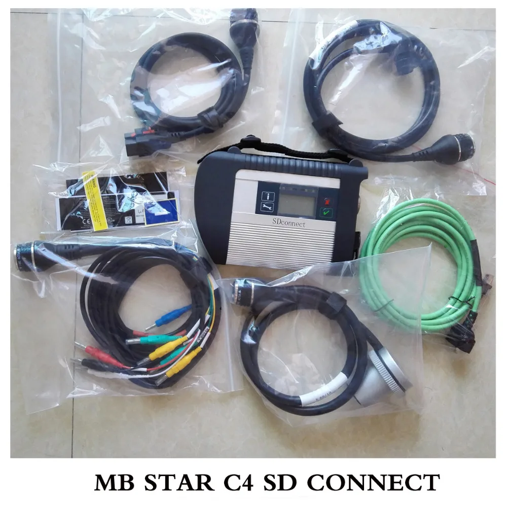 Top quality MB Star C4 09 2016v for Cars Trucks Powerful Function Mb Star C4 SD