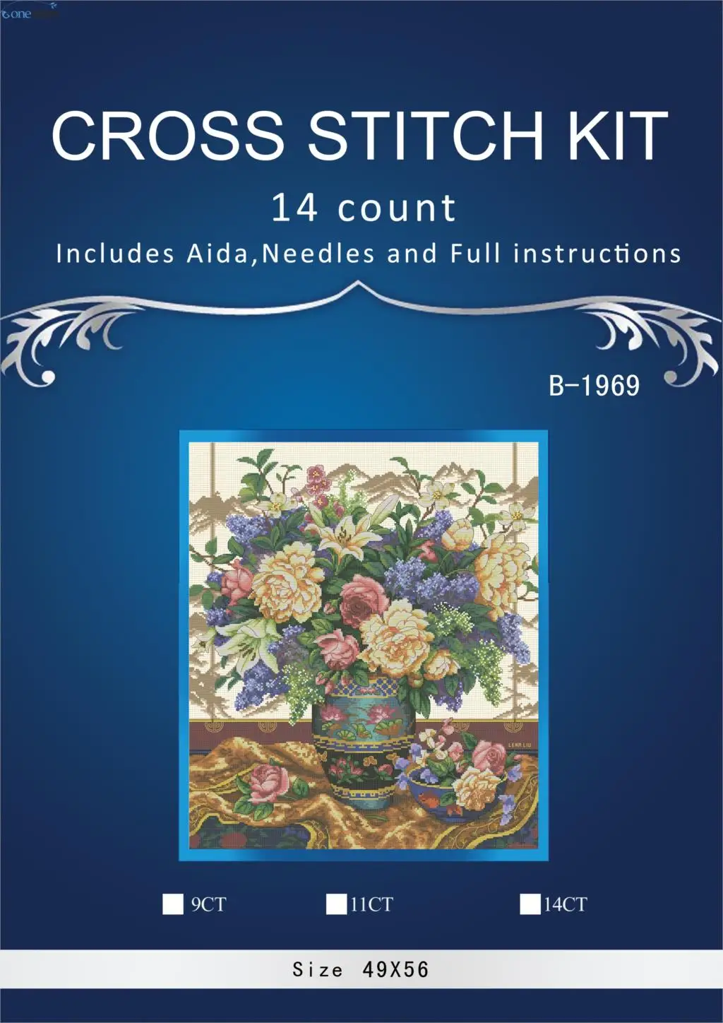 

FLOWERS Rose cross stitch counted cross stitch 14CT DMC Cross Stitch DIY Cross Stitch Kits for Embroidery Home