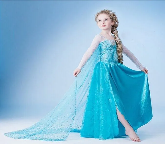 2016-New-Elsa-Anna-Dress-For-Girls-Fashion-Kids-Clothes-Children-Dresses-Girls-Princess-Dress-Vestidos