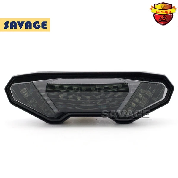 Tracer 900 INTEGRATED Signal LED Tail Light SMOKE 14-16 Yamaha FZ-09 FJ-09 19