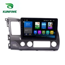 Восьмиядерный 1024*600 Android 7,1 автомобильный DVD gps навигации игрока Deckless стерео для Honda Civic 2004- 2011 Радио головного устройства Wi-Fi