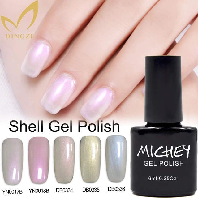 Summer Pearl Color Nail Polish Soak Off Shell Gel Manicure Summer Pearl Color Nail Polish Soak Off Shell Gel Manicure Varnish Shiny Lacquer