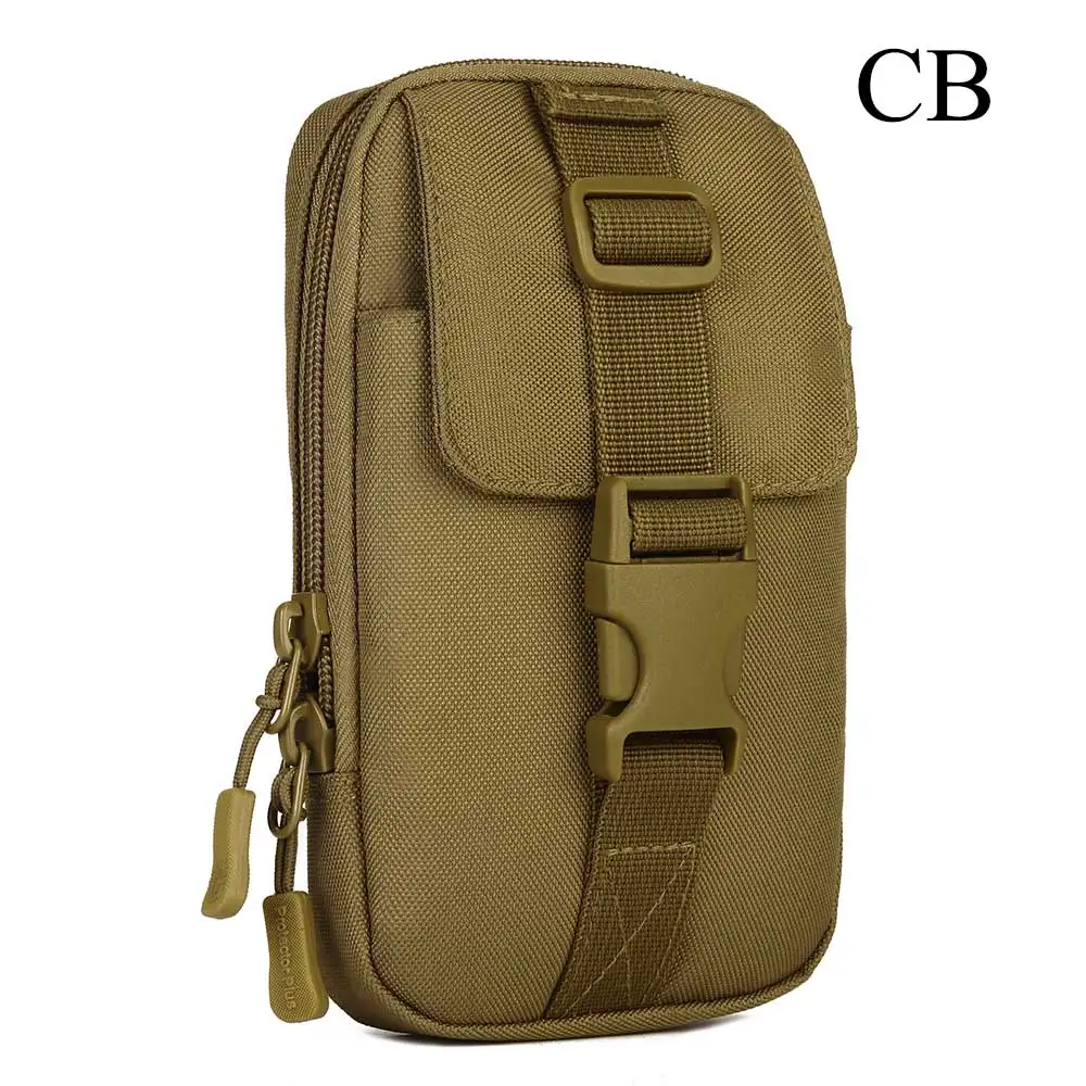 SINAIRSOFT многофункциональные тактические сумки Molle, уличная поясная сумка, военная сумка на плечо, водонепроницаемый нейлоновый поясной ремень, сумка для инструментов EDC - Цвет: CB1