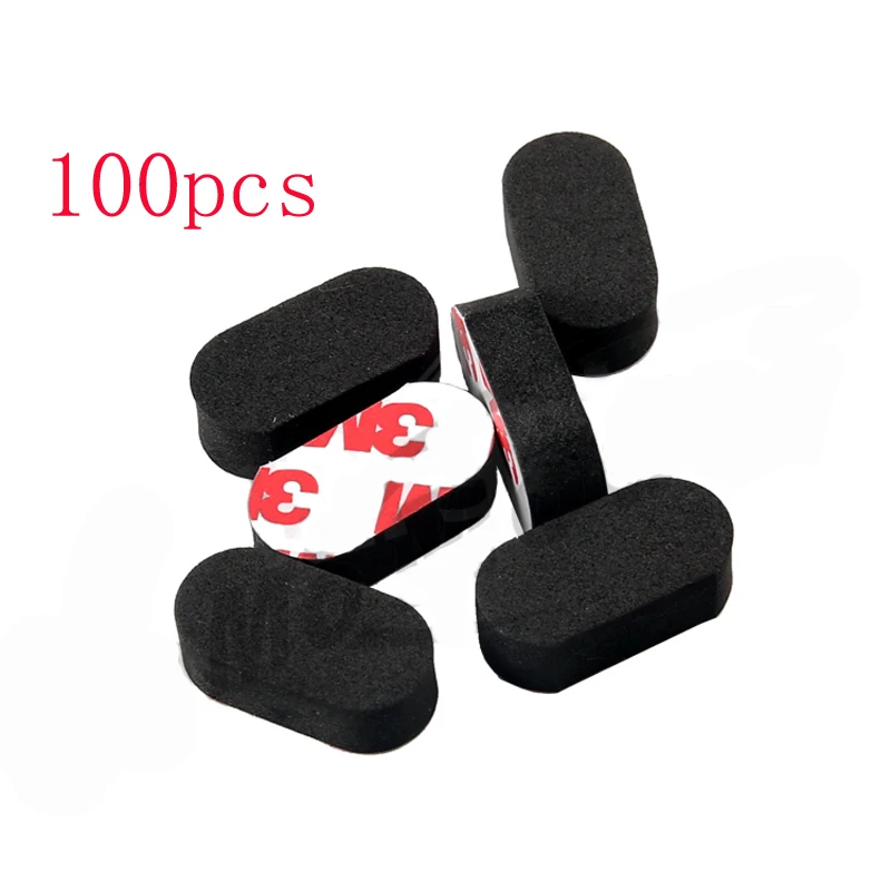 

100pcs/lot 3M EVA Sponge Mat Damping Pad Shock Absorber Cushion for Frame 180 210 250 FPV Interchangeable Spare Parts