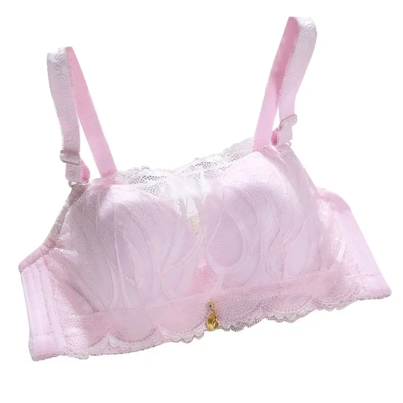 Sexy Anti light Thin Lace Bras Push Up Underwire 3/4 Cup Convertible