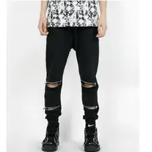 27-44 весенние мужские брюки на молнии, закрытые штаны на молнии, мужские узкие брюки для ночного клуба, костюмы певицы