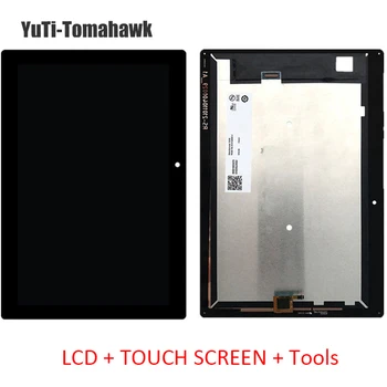 

10.1" For Lenovo Tab 2 A10-30 YT3-X30 X30F TB2-X30F x30 LCD Display Glass Panel + Touch Screen Digitizer Assembly Combo +Tools