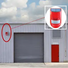 Водонепроницаемый Солнечный свет безопасности человеческого тела индукционные звук Предупреждение свет в течение 30 дней с Батарея сигнал SOS расходные материалы