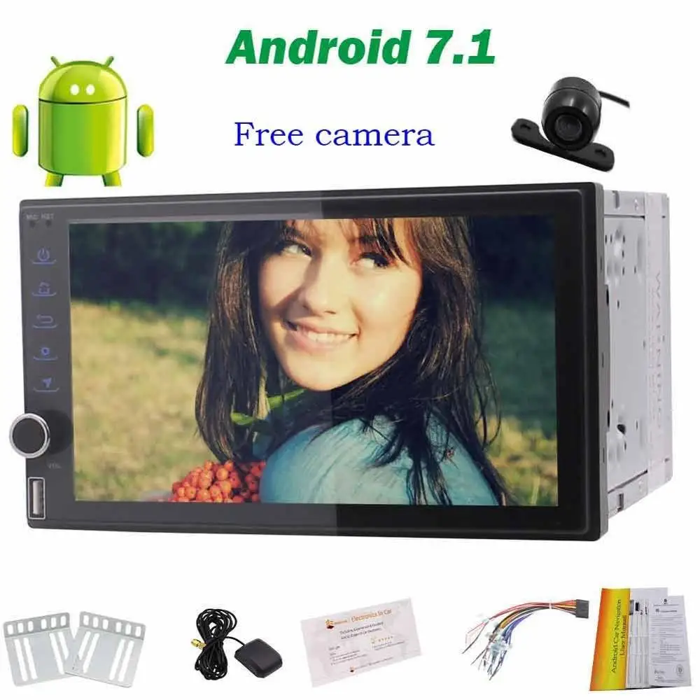 Eincar камера заднего хода + Android 7 1 без dvd плеера gps трекер Восьмиядерный ''Стерео в