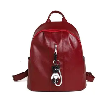 

CHISPAULO Backpacks For Women 2019 Classic Style Bag , Small Travel Backpack For Youth , PU Backpacks Wholsale Price