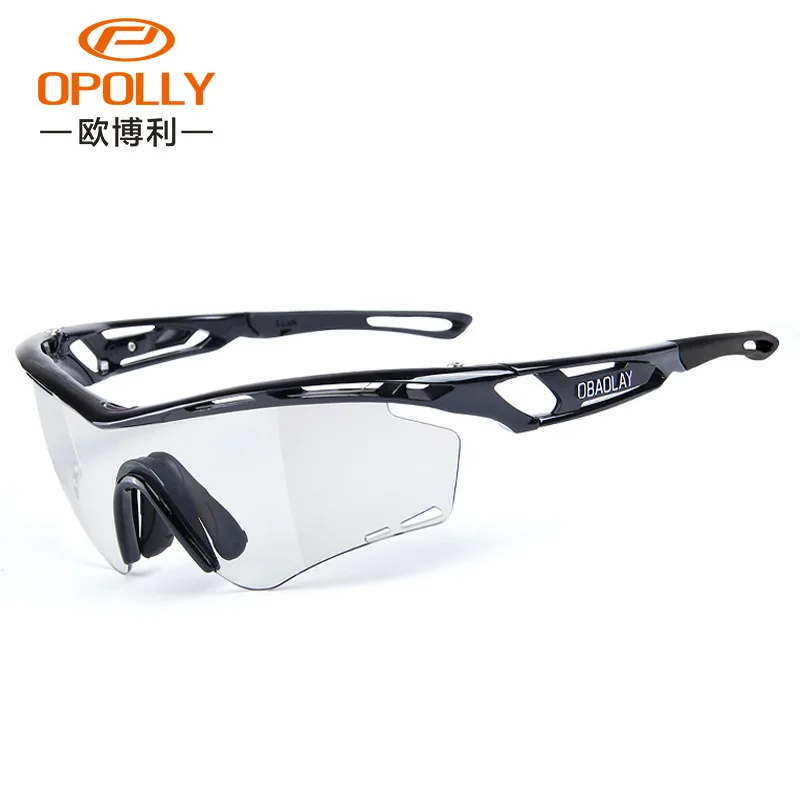 

2018 new anti-UV400 sand sports bike riding polarized sunglasses smart color riding glasses outdoor polarizer