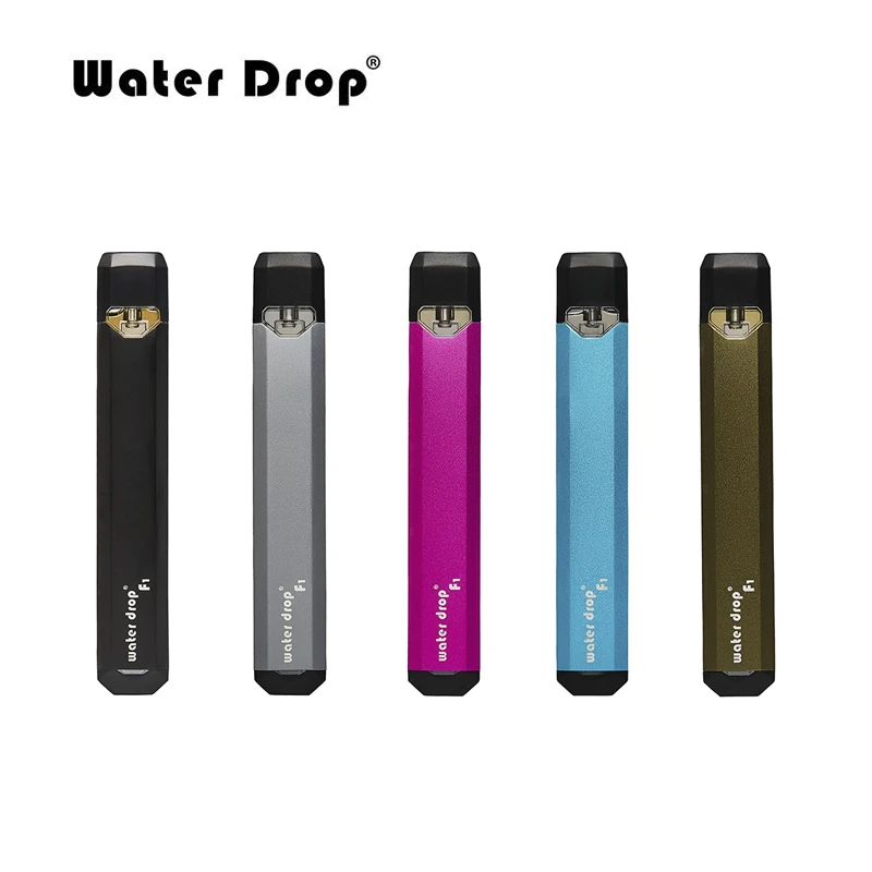 

2019 Waterdrop Vape Pod kit E Cig Vape Pen Hookah Pen Electronic Cigarette For Starter Kit Vaporizer And 2pcs Vape Pod As Gift