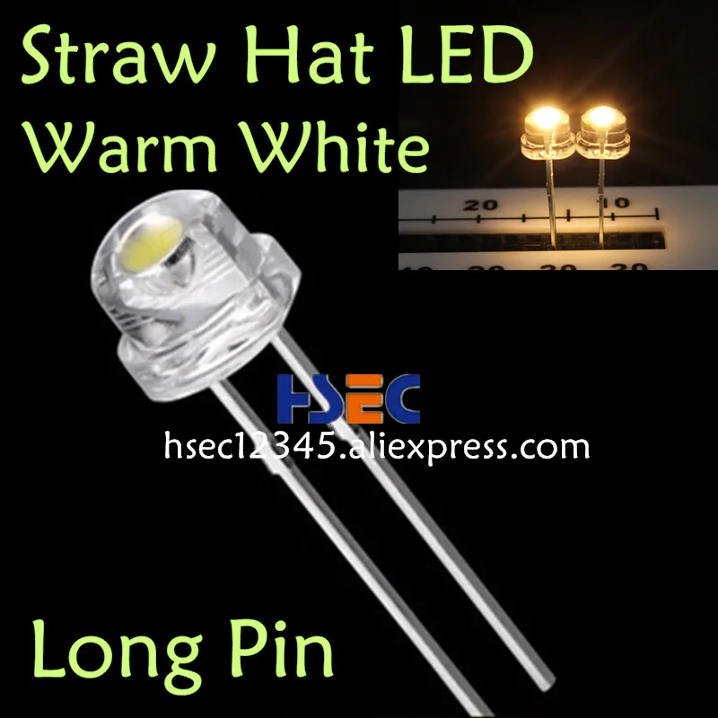 5MM warm white