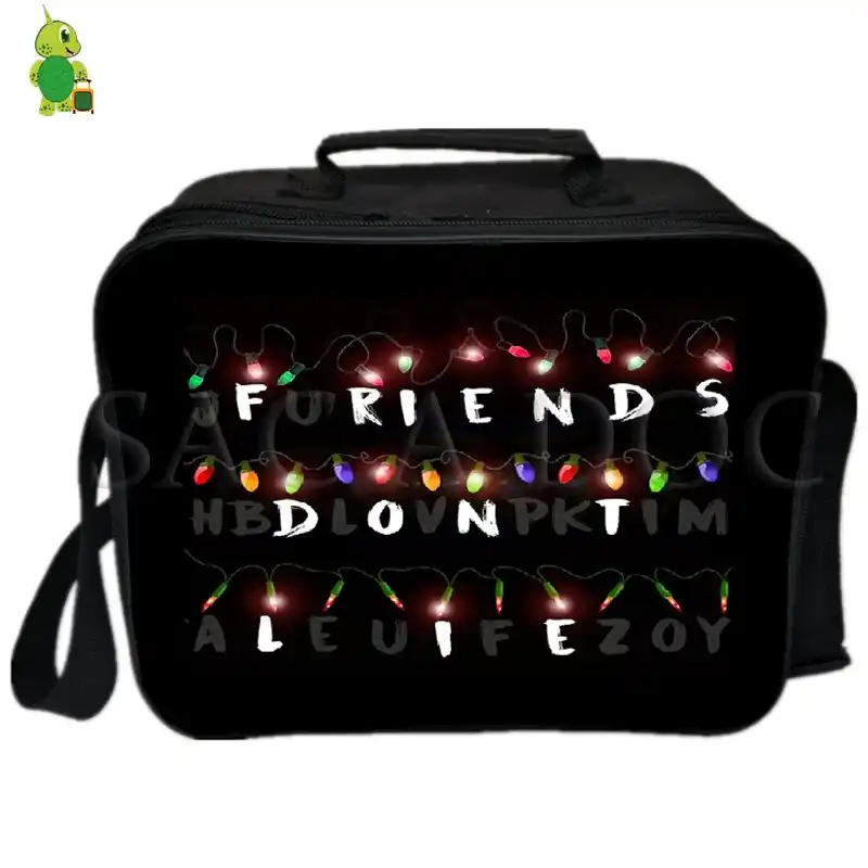 stranger things lunch bag