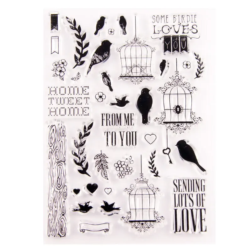 

NCraft Clear Stamps N1424 Scrapbook Paper Craft Clear stamp scrapbooking