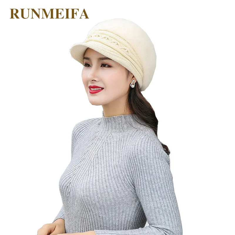 RUNMEIFA, весенне-осенний Повседневный берет для женщин, элегантные женские кепки, Женские винтажные дизайнерские береты, шапка, Прямая