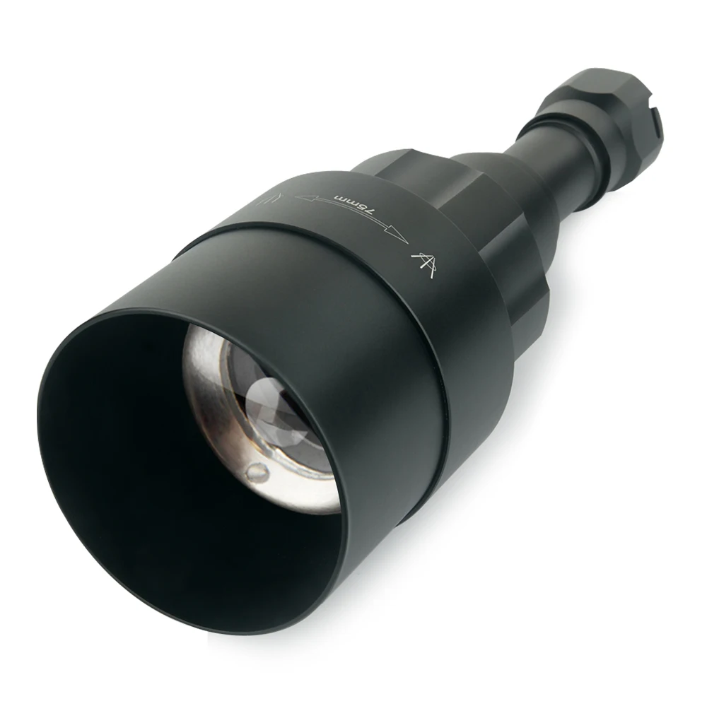 UniqueFire 1605 IR 850nm 4715AS LED Flashlight 75mm lens 3 Mode Night Vision torch Zoomable USB Rechargeable For Hunting UniqueFire 1605 IR 850nm 4715AS LED Flashlight 75mm lens 3 Mode Night Vision torch Zoomable USB Rechargeable For Hunting