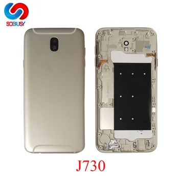 

For Samsung Galaxy J7 Pro 2017 J730 J730F SM-730F/DS J730G Housing Battery Back Cover Case Rear Door Chassis Shell Replace Parts