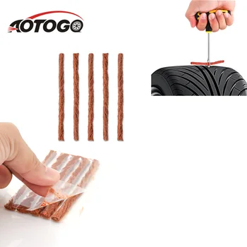 

5Pcs/set Tubeless Tire Repair Strips Stiring Glue for Tyre Puncture Emergency Car Motorcycle Bike Tyre Repairing Rubber Strips