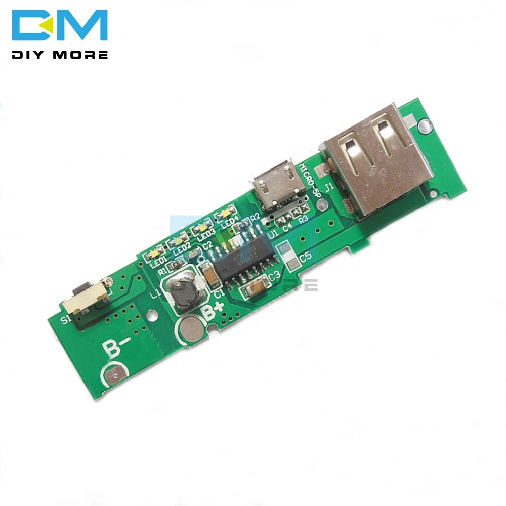 

5V 1A Power Bank Charger Module Charging Circuit Board Step Up Boost Power Module For Xiaomi Mobile Power Bank DIY