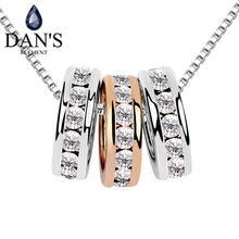 Cristales De Swarovski Austriaco Real 18 K Chapado En Oro Collar Pendiente de La Manera para las mujeres Nueva Venta Caliente Superior SE7208