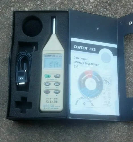 

CENTER-322 Sound Level Meter (Datalogger/PC Interface :RS232)