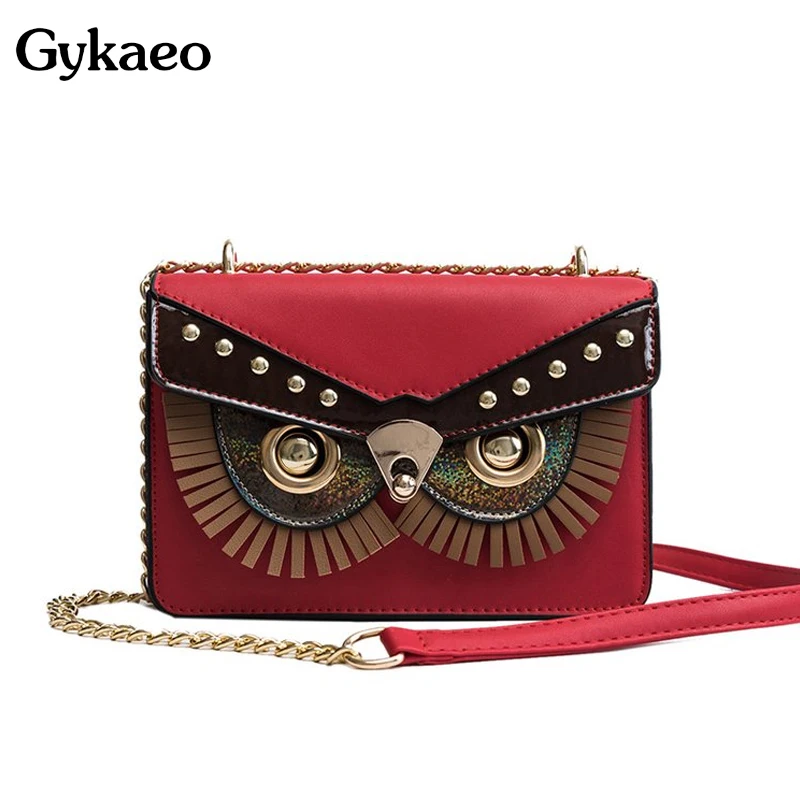 

Luxury Handbags Women Bags Designer Personalized Owl Shoulder Messenger Bags For Women Small Chains Crossbody Bags Sac A Main