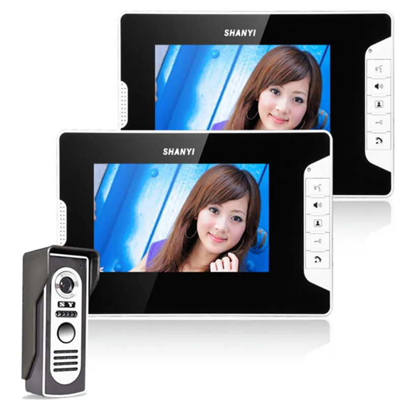 

7 Inch Color LCD Monitor Video Door Phone Doorbell Intercom Kit