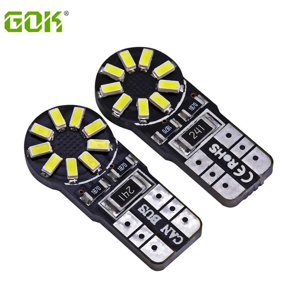 Оптовая продажа светодиодных ламп T10 canbus 18led 3014 smd t10 Led Canbus автомобильные Smd лампы +