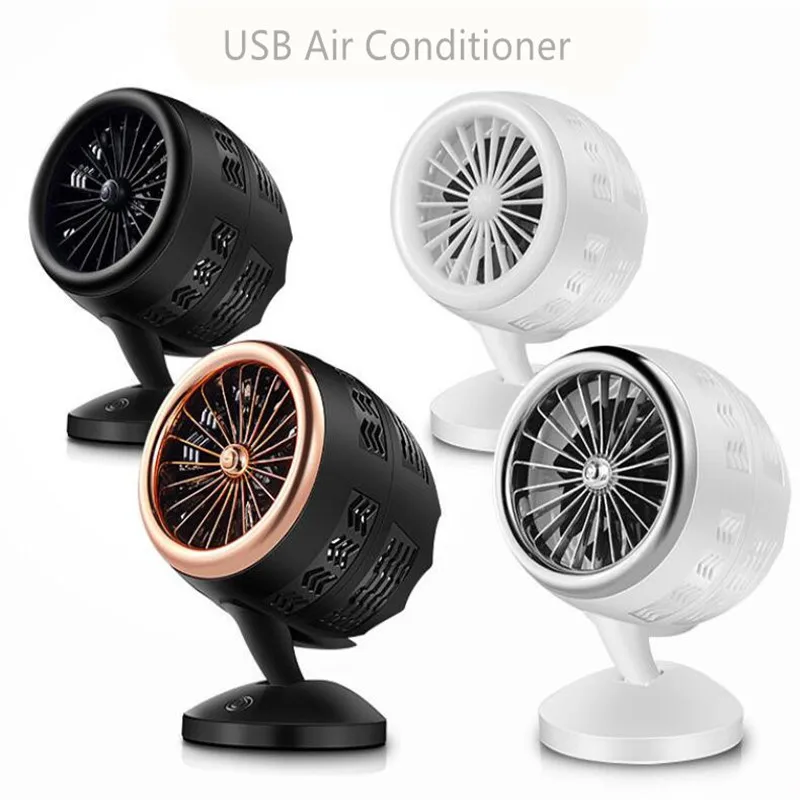 

USB Mini Fan Air Conditioner Fans Humidifier Purifier Office Study Room Table Air Cooler