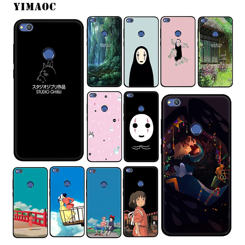 YIMAOC Studio Ghibli Аниме мягкий чехол для huawei mate 20 10 P30 P20 Pro P10 P9 P Smart Z 2019 и Nova 3 3i Lite |