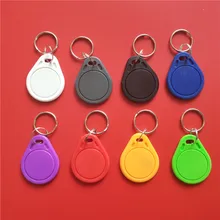 13,56 МГц IC M1 S50 брелоки метки RFID Ключ искатель карты жетон посещаемость управление брелоком ABS водонепроницаемый