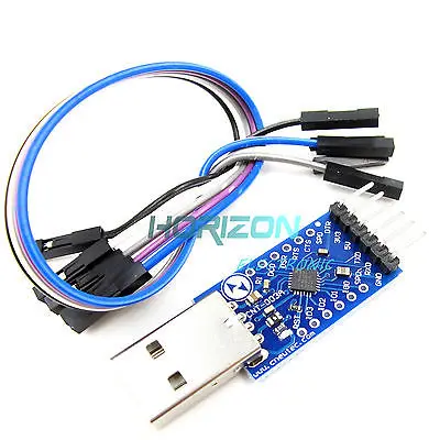 

USB 2.0 to TTL UART 6PIN Module Serial Converter CP2104 PRGMR
