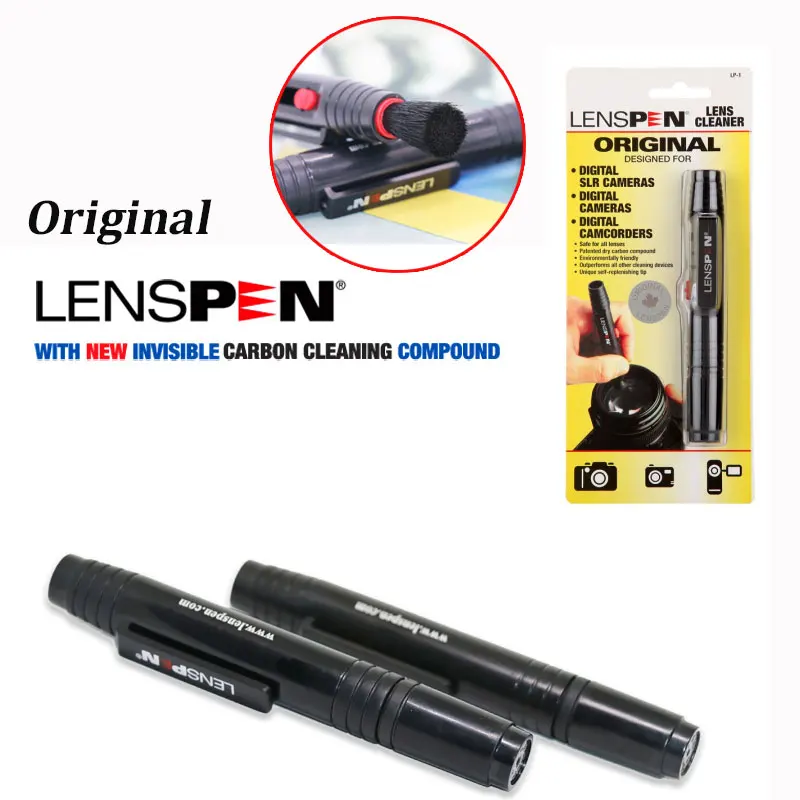 

Black True Genuine Brand LP-1 LENSPEN Dust Cleaner Camera Cleaning Lens Pen Brush kit for Canon Nikon Sony Filter DSLR SLR DV