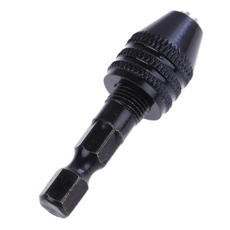 1Pcs Electric Screwdriver Drill Chuck 0.3-3.4mm Snap Hex Shank Keyless Electric Drill Chucks Screwdriver