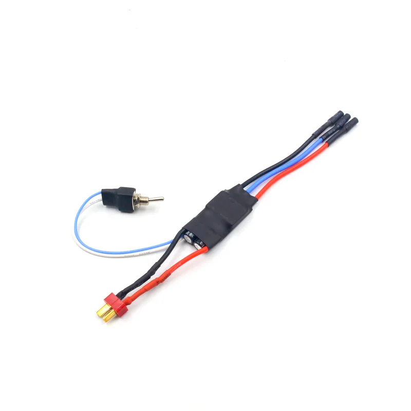 

FATJAY бесщеточный контроллер двигателя waterp oof бесщеточный ESC 30A 2-4S без сигнала приемник провода Plug and Play