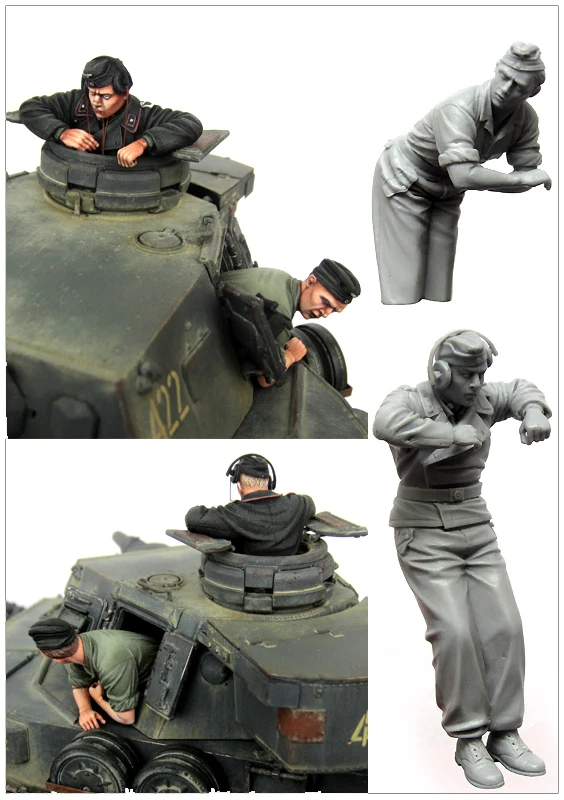 

1:35 scale resin model kit resin figure model soldier D0127