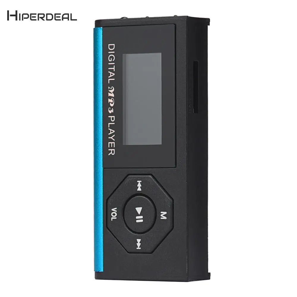 2018 MP3 плеер Мини Портативный ЖК экран медиаплеер Поддержка Micro SD TF карта для бега