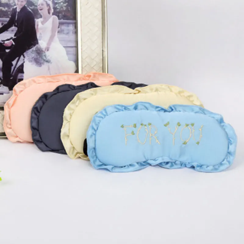 

Cute Girls Sleep Eyes Mask Flower Aid Eye Mask Cover Patch Paded Soft Sleeping Mask Blindfold Eye Relax Massager Beauty Tools