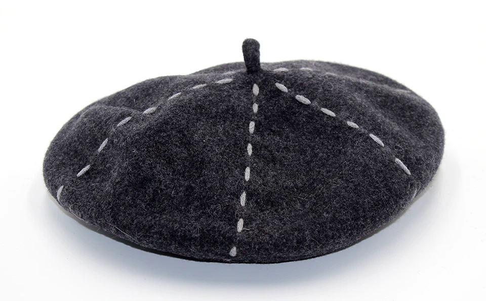 Womens Beret Wool Hat High Quality 2018 New Hat Berets For Girls Casual Warm Women Winter Hats Beanies (16)