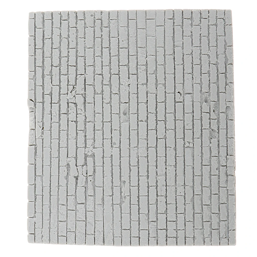 1/35 Resin Garage Model Kit Wall Unpainted Miniature Street Scenery Layout
