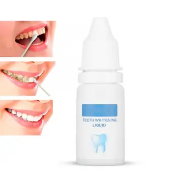 

10ml Tooth Whitening Smoke Tea Coffee Stains Removal Whitening Oral Tooth Care Liquid Strips Remove Tooth Stains