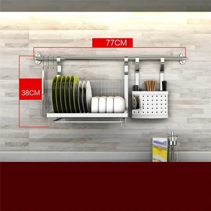De Kuchnia принадлежности аксессуары органайзер для посуды из нержавеющей стали Cocina Органайзер Cozinha кухонная стойка - Цвет: MODEL B