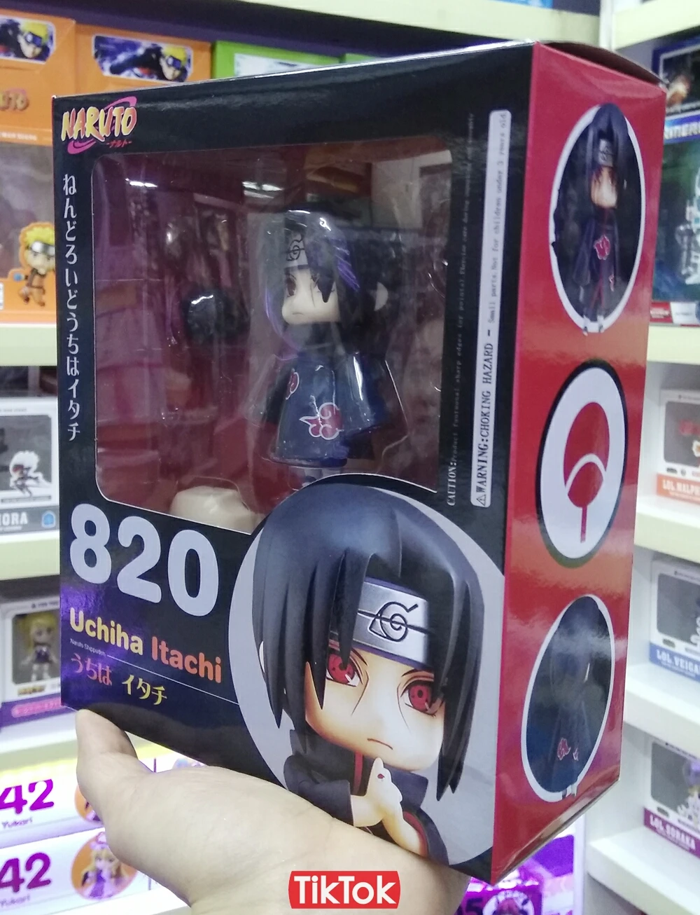 Nendoroid Наруто шиппуден Учиха Итачи 820 мультяшная игрушка фигурка Модель Кукла подарок
