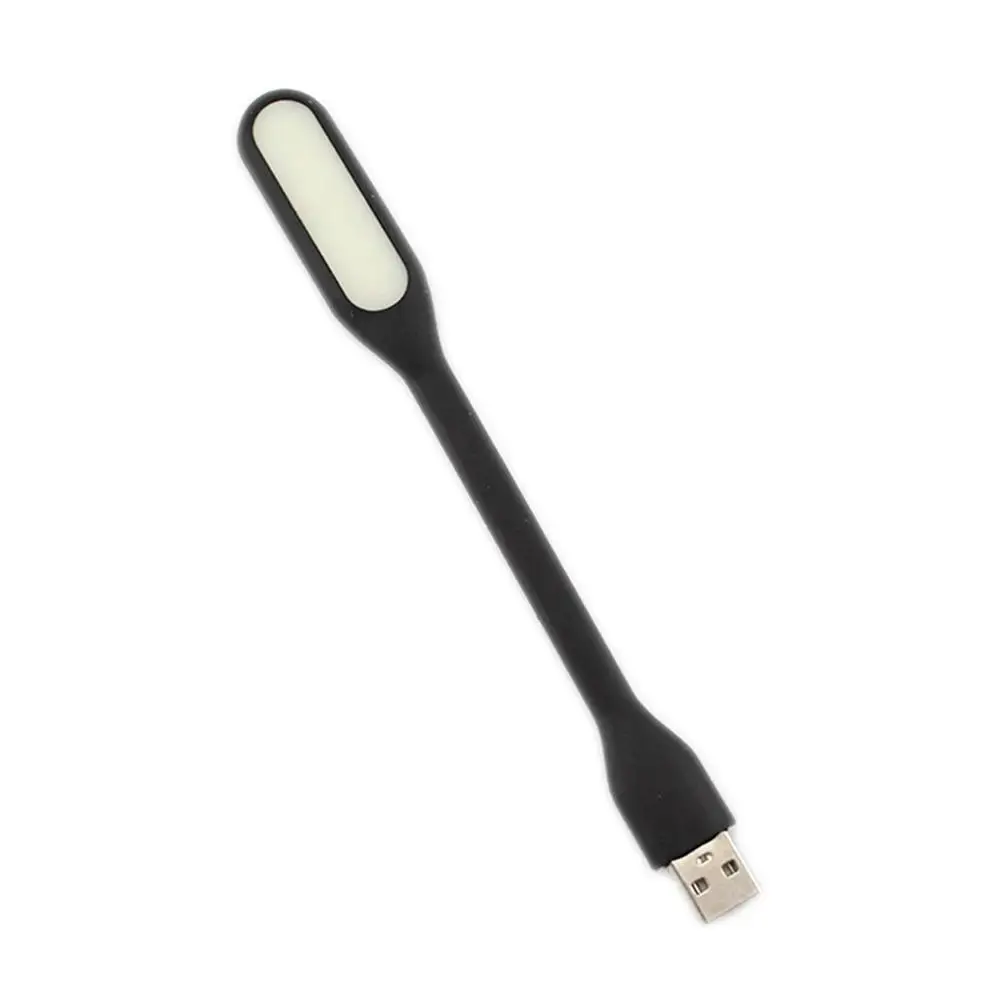 

Flexible New Portable USB 5V 1.2W LED Lamp Table Protect Eye Lights Gadgets For Power Bank Comupter Notebook Keyboard Black