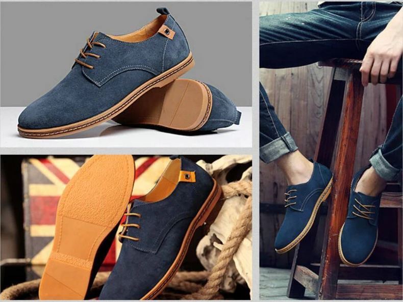 Men's Casual Shoe moccasins mens breathable men casual shoes size 48 oxford shoes for men 2018 oxfords Plus size 45 46 47 48 12 (6)