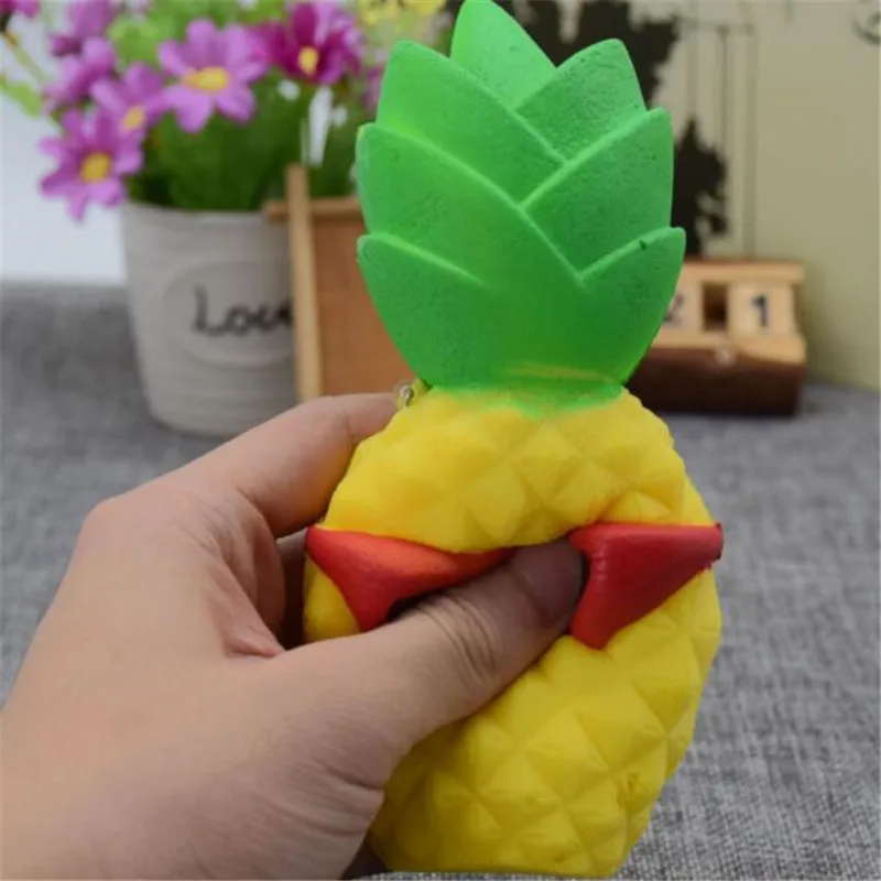 مكافحة الإجهاد الأناناس نظارات اسفنجي بطيئة ارتفاع Squishi بو اسفنجي ضغط يسحق الحبل لجميع الهاتف المحمول الأشرطة مكافحة الإجهاد الأناناس نظارات اسفنجي بطيئة ارتفاع Squishi بو اسفنجي ضغط يسحق الحبل لجميع الهاتف المحمول الأشرطة