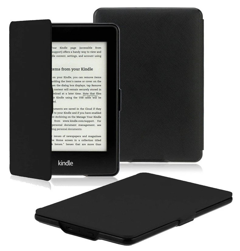 Чехол для Amazon Kindle Paperwhite 1 2 3 тонкий легкий из искусственной кожи Smart Cover подходит для всех поколения Paperwhite до