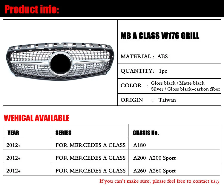 High Quality front grill